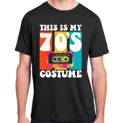 This Is My 70s Costume Funny Retro Vintage 1970s 70s Adult ChromaSoft Performance T-Shirt