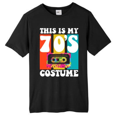 This Is My 70s Costume Funny Retro Vintage 1970s 70s Tall Fusion ChromaSoft Performance T-Shirt