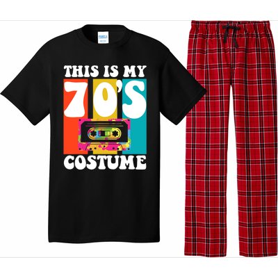 This Is My 70s Costume Funny Retro Vintage 1970s 70s Pajama Set