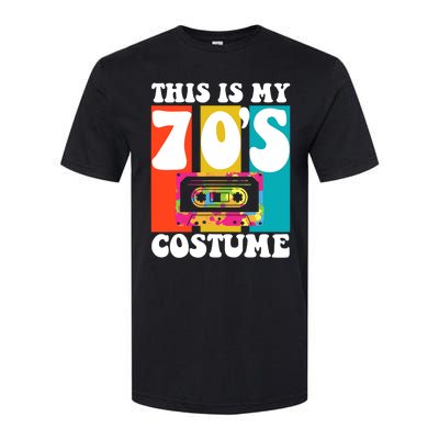 This Is My 70s Costume Funny Retro Vintage 1970s 70s Softstyle CVC T-Shirt