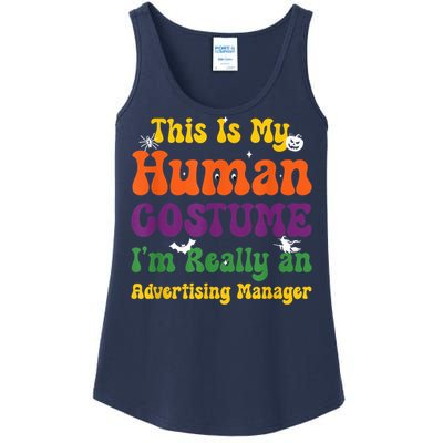 This is My Human Costume I'm Really Halloween Themed Party Ladies Essential Tank