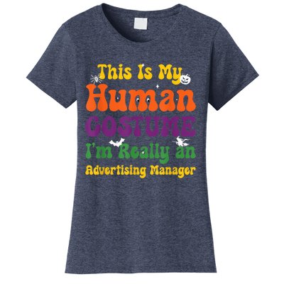 This is My Human Costume I'm Really Halloween Themed Party Women's T-Shirt