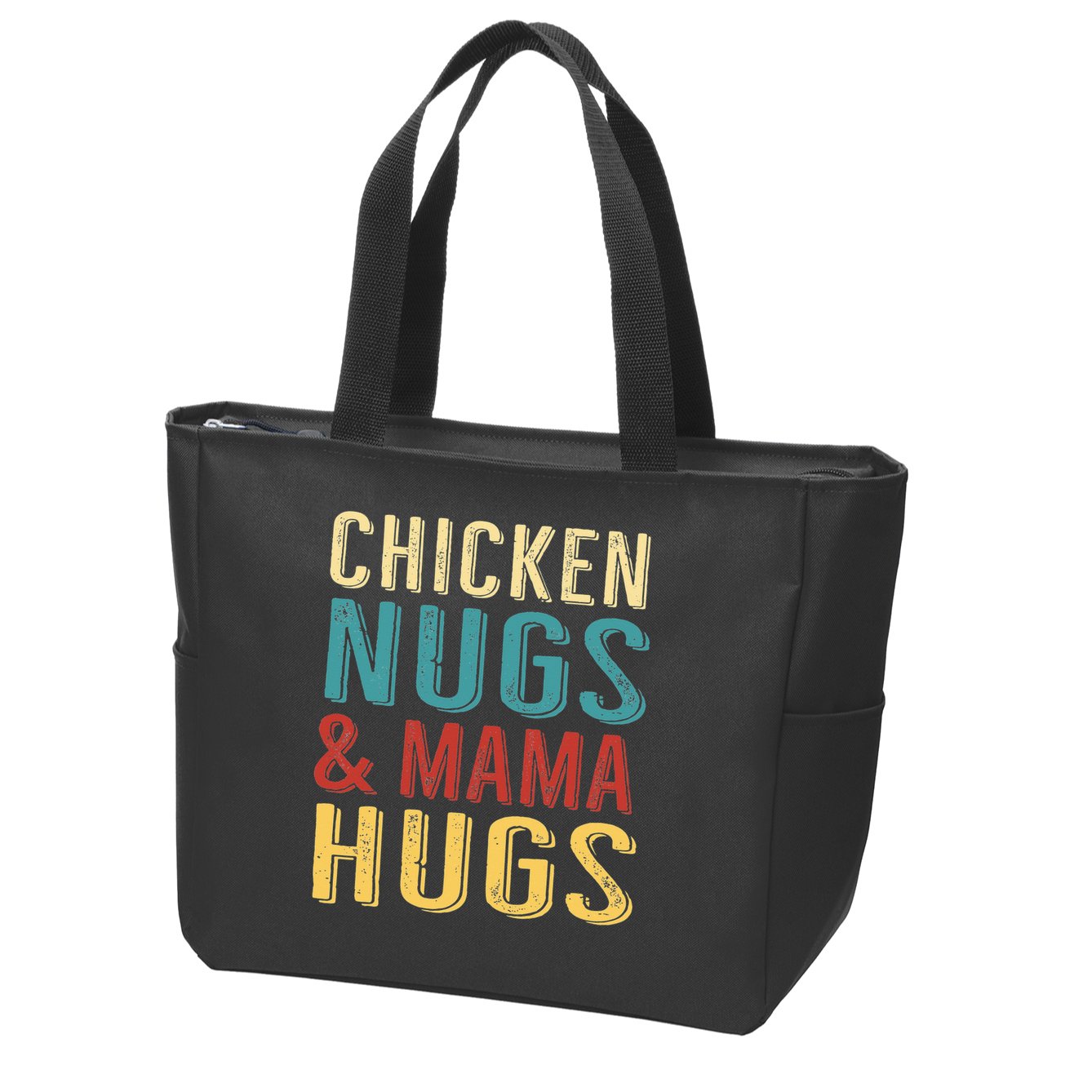 This Is My Fight Autism Awareness Ribbon Puzzle Zip Tote Bag