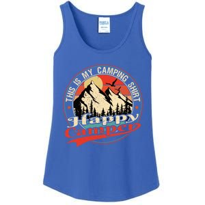 This Is My Camping Cool Gift Happy Camper Cute Gift Ladies Essential Tank