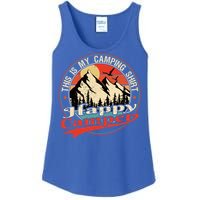 This Is My Camping Cool Gift Happy Camper Cute Gift Ladies Essential Tank