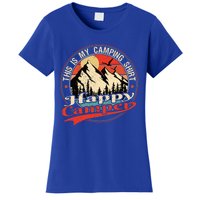 This Is My Camping Cool Gift Happy Camper Cute Gift Women's T-Shirt