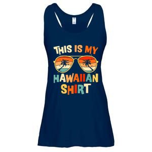 This Is My Hawaiian Tropical Luau Costume Party Hawaii Ladies Essential Flowy Tank