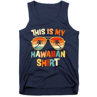 This Is My Hawaiian Tropical Luau Costume Party Hawaii Tank Top