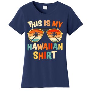 This Is My Hawaiian Tropical Luau Costume Party Hawaii Women's T-Shirt