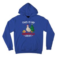 This Is My Mourning Dove Santa Hat Christmas Pajama Cute Gift Hoodie