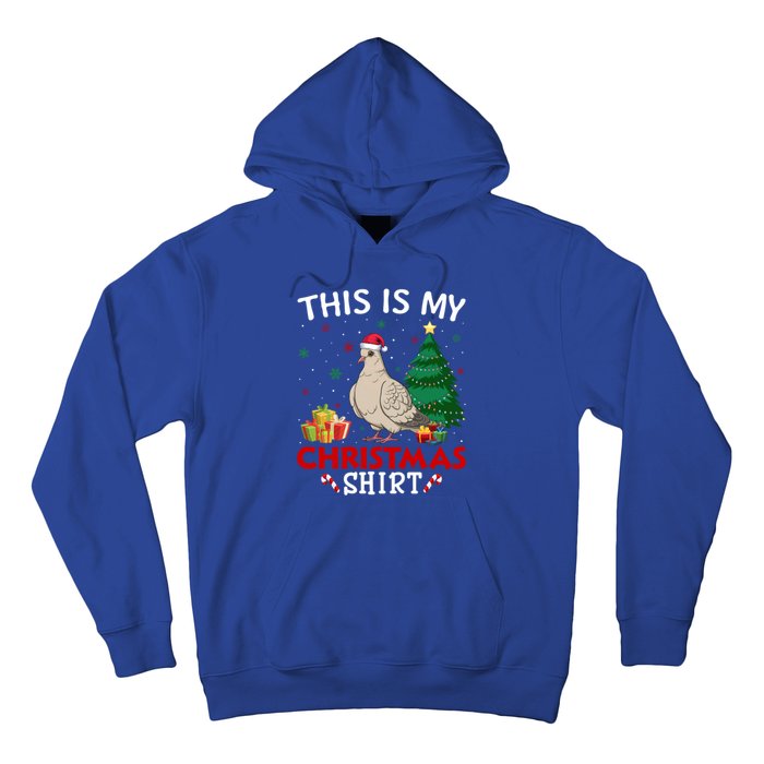 This Is My Mourning Dove Santa Hat Christmas Pajama Cute Gift Hoodie