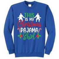 This Is My Bigfoot Christmas Pajamas Funny Gift Sweatshirt