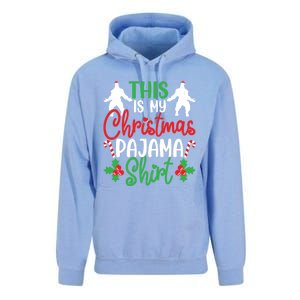 This Is My Bigfoot Christmas Pajamas Funny Gift Unisex Surf Hoodie