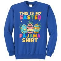 This Is My Easter Pajama Gift Funny Easter Sleepover Fun Cute Gift Sweatshirt