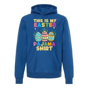 This Is My Easter Pajama Gift Funny Easter Sleepover Fun Cute Gift Premium Hoodie