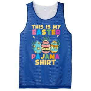 This Is My Easter Pajama Gift Funny Easter Sleepover Fun Cute Gift Mesh Reversible Basketball Jersey Tank