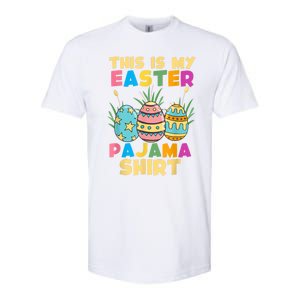 This Is My Easter Pajama Gift Funny Easter Sleepover Fun Cute Gift Softstyle CVC T-Shirt