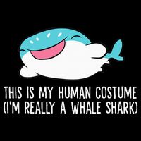 This Is My Human Costume I'm Really A Whale Shark Sweatshirt