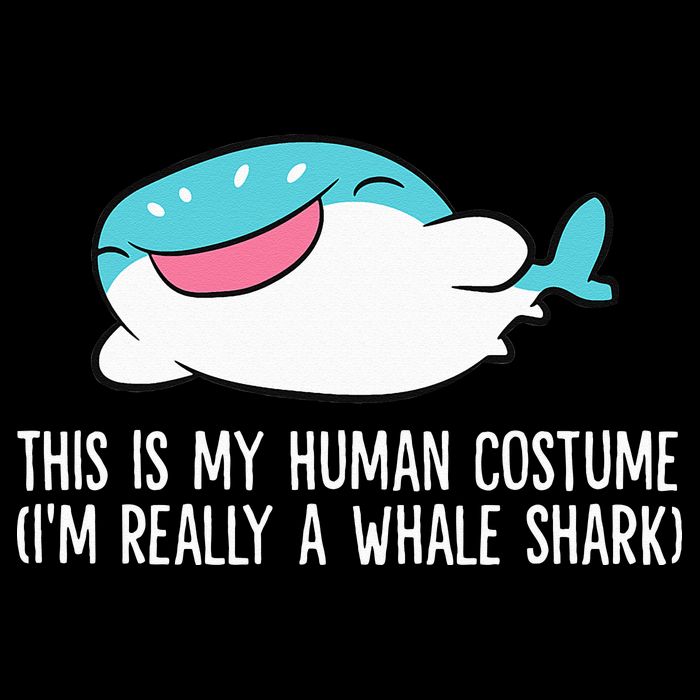 This Is My Human Costume I'm Really A Whale Shark Sweatshirt