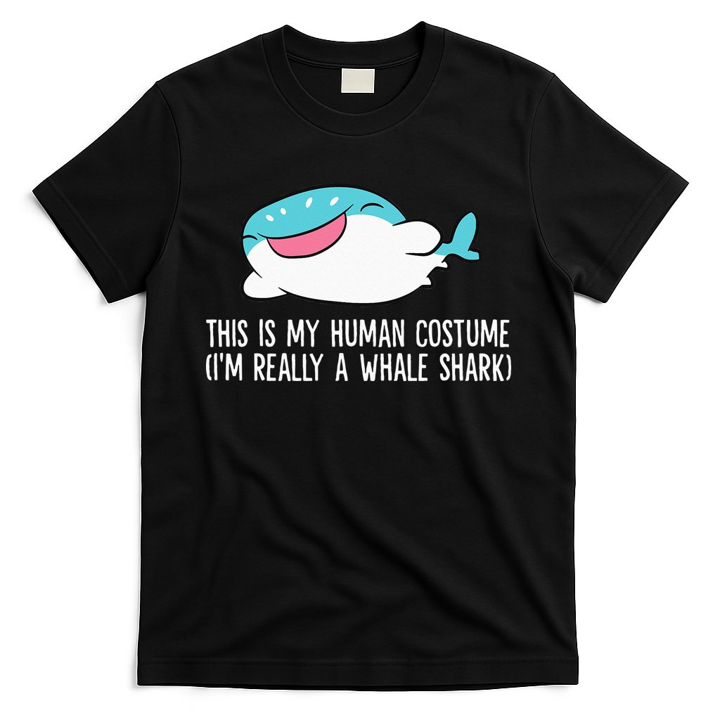 This Is My Human Costume I'm Really A Whale Shark T-Shirt