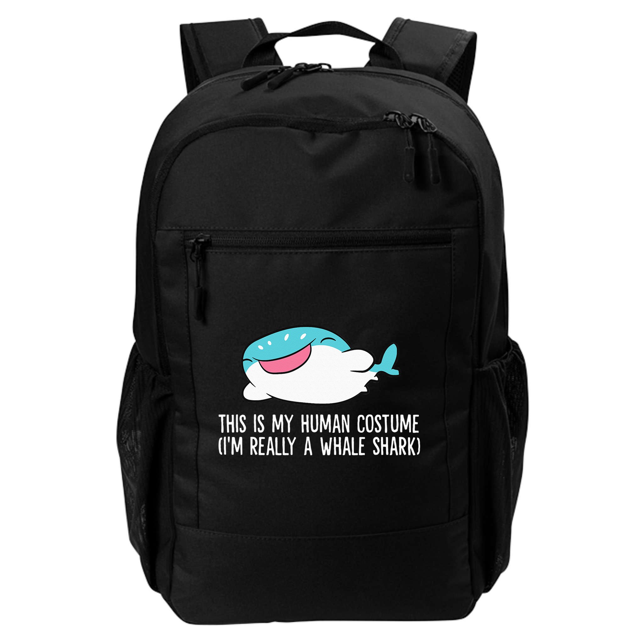 This Is My Human Costume I'm Really A Whale Shark Backpack