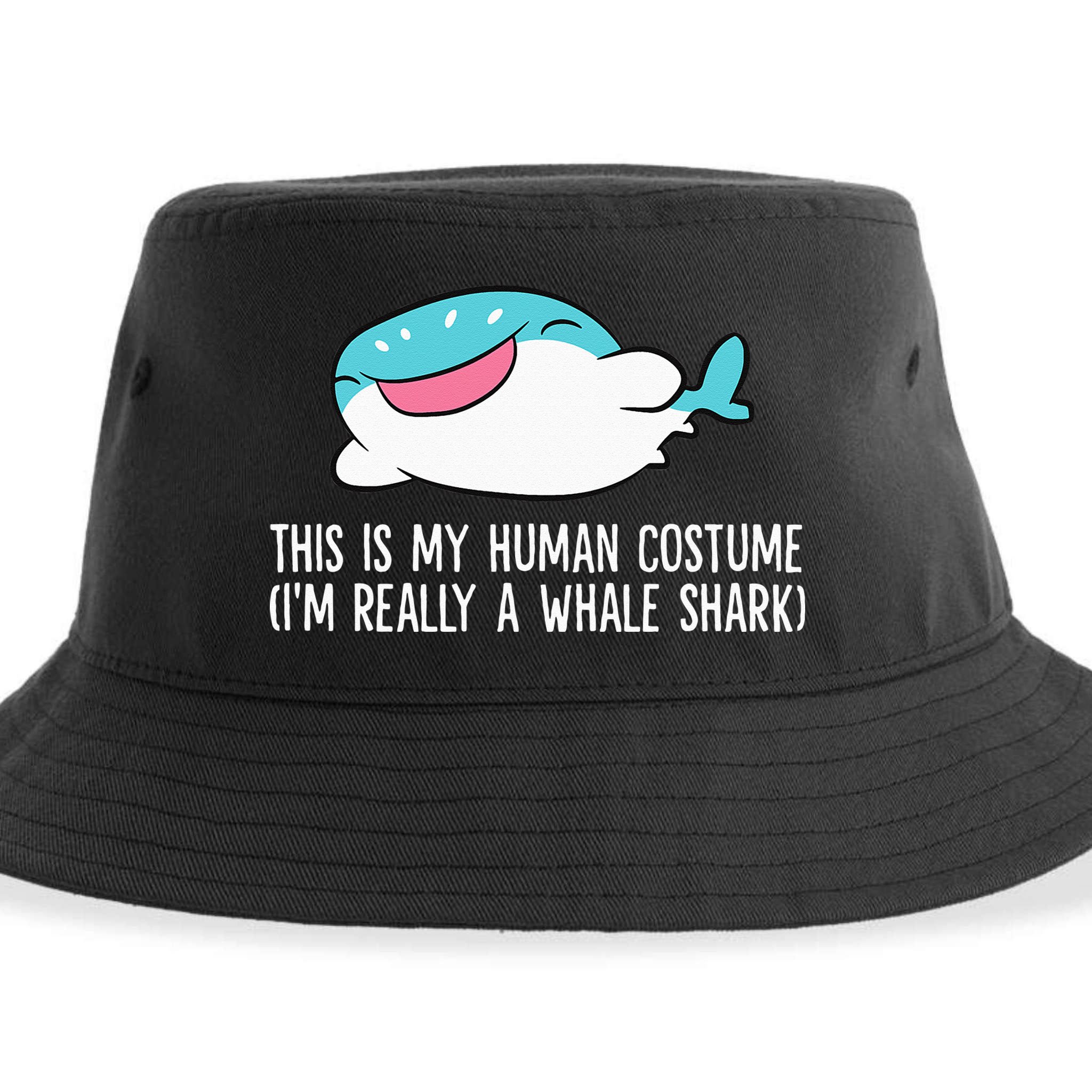 This Is My Human Costume I'm Really A Whale Shark Sustainable Bucket Hat