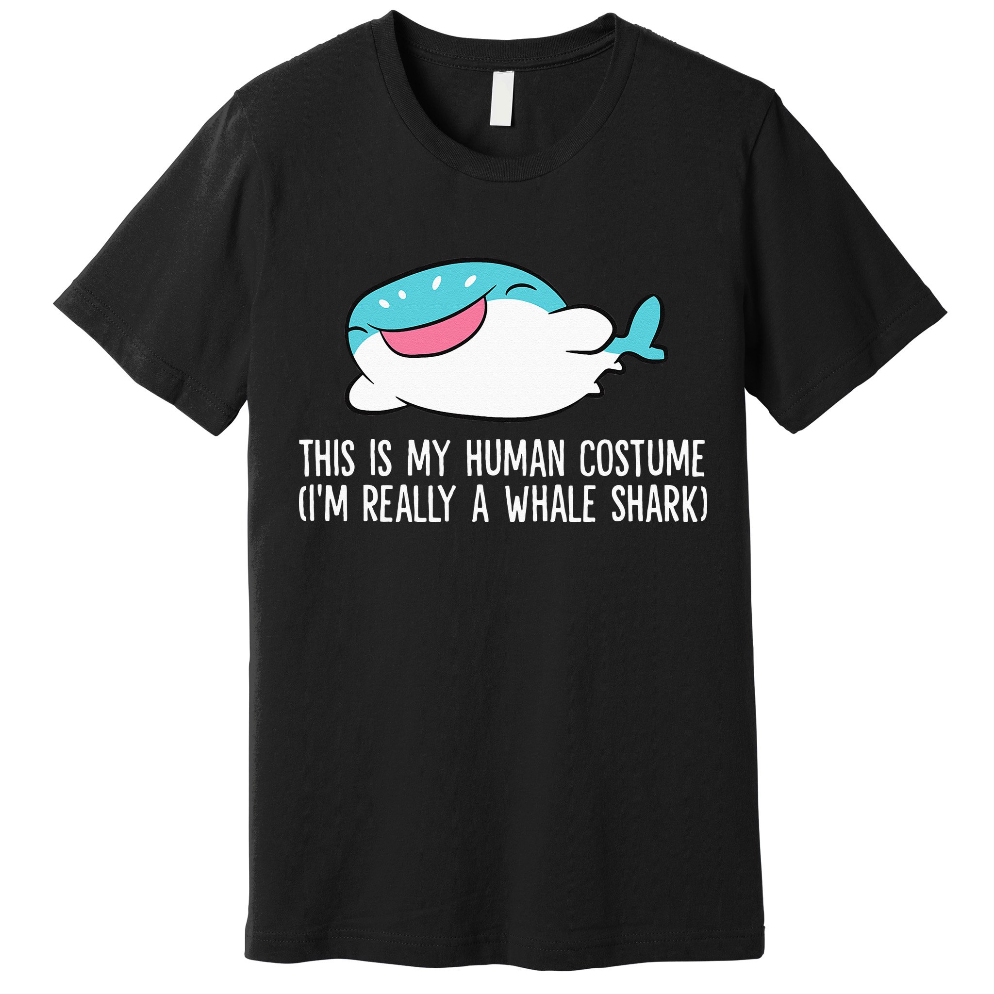 This Is My Human Costume I'm Really A Whale Shark Premium T-Shirt