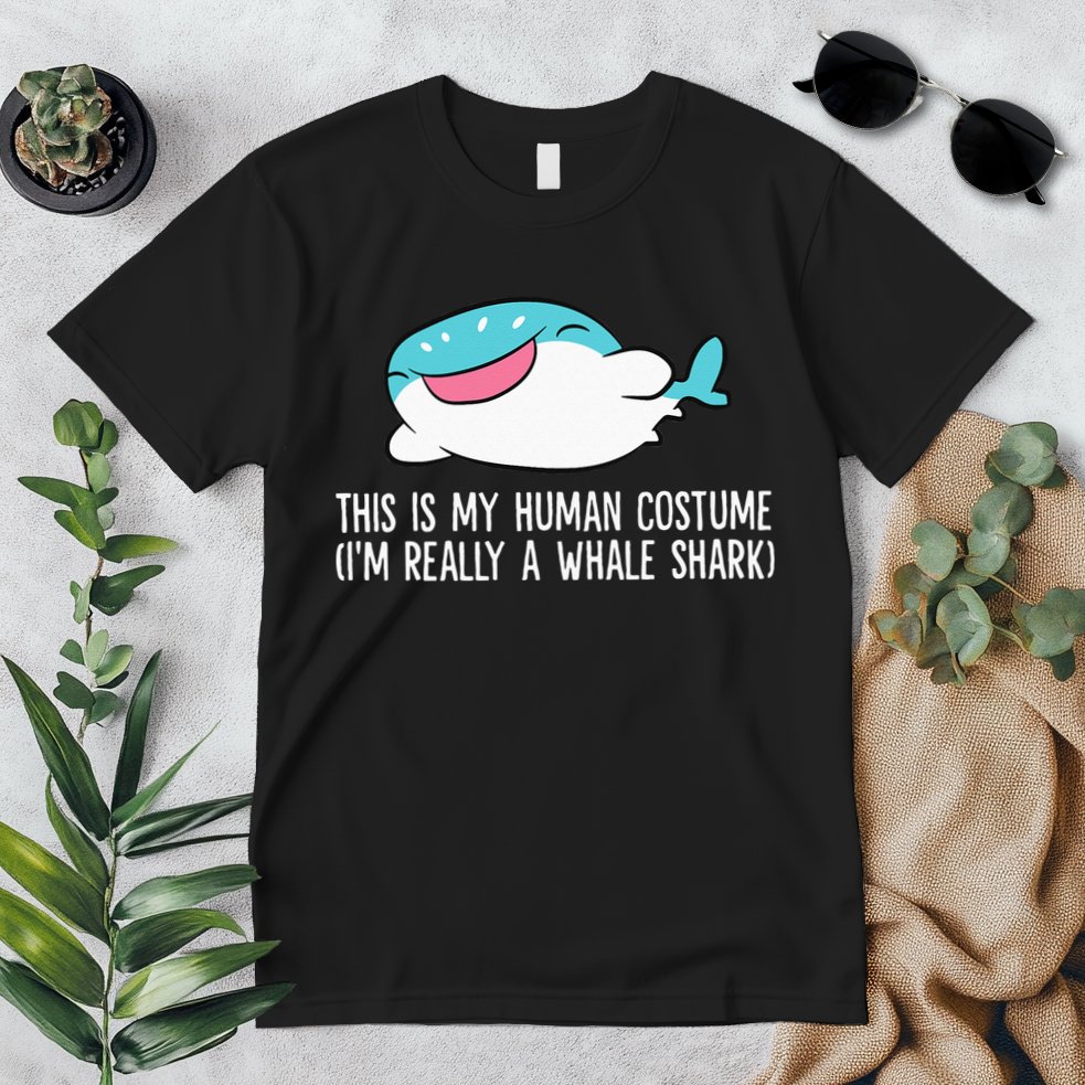 This Is My Human Costume I'm Really A Whale Shark Premium T-Shirt