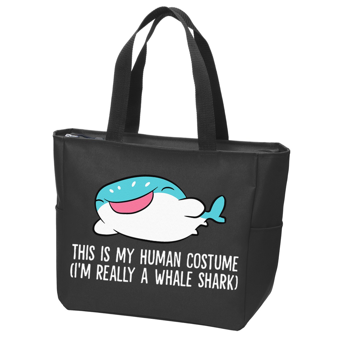 This Is My Human Costume I'm Really A Whale Shark Zip Tote Bag