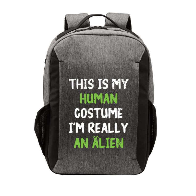 This Is My Human Costume Im Really An Alien Lazy Costume Vector Backpack