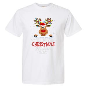 This Is My Christmas Pajama Funny Christmas Reindeer  Garment-Dyed Heavyweight T-Shirt