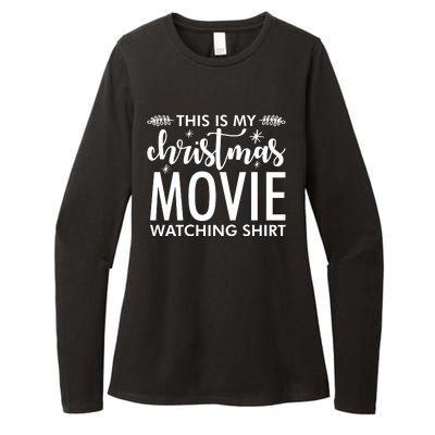 This Is My Christmas Movie Watching Womens CVC Long Sleeve Shirt