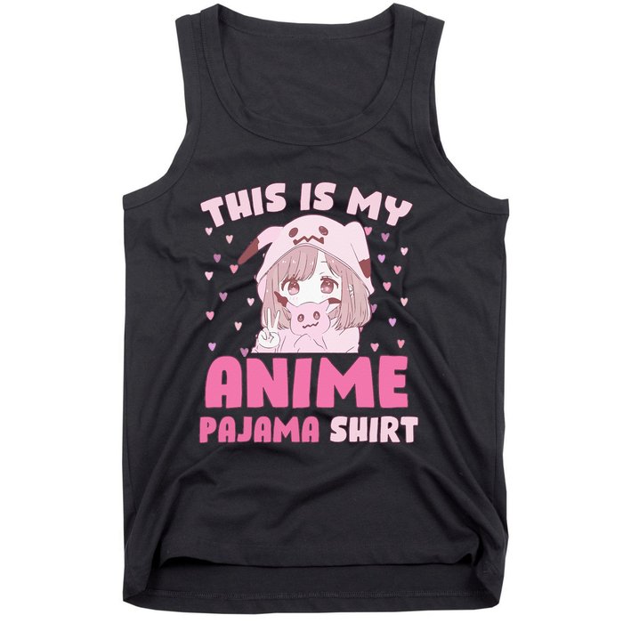 This Is My Anime Pajama Cute Kawaii Anime Teen Otaku Tank Top