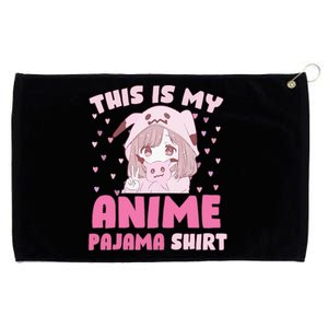 This Is My Anime Pajama Cute Kawaii Anime Teen Otaku Grommeted Golf Towel