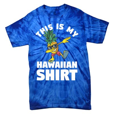 This Is My Hawaiian Meaningful Gift Funny Beach Summer Hawaii Vacation Great Gif Tie-Dye T-Shirt