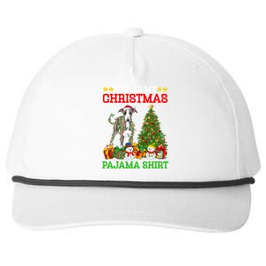 This Is My Christmas Tree Pajamas Greyhound Dog Christmas Great Gift Snapback Five-Panel Rope Hat