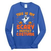 This Is My Scary Dentist Costume Halloween Gift Tall Long Sleeve T-Shirt