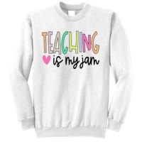 Teaching is My Jam for  Teacher Cute Teachers Outfit Sweatshirt