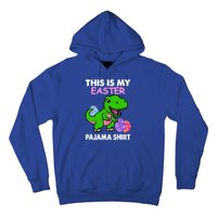 This Is My Easter Pajama Gift Trex Dinosaur Gift Egg Gift Hoodie