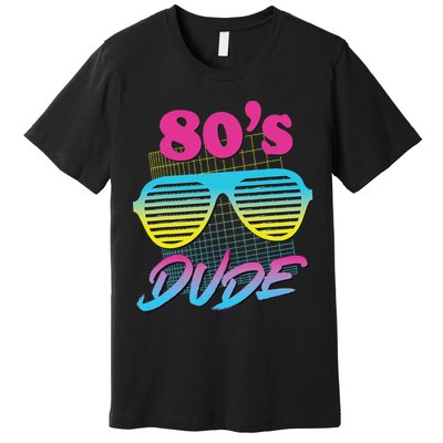 This Is My 80s Dude Costume Party Premium T-Shirt