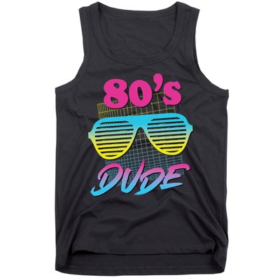 This Is My 80s Dude Costume Party Tank Top
