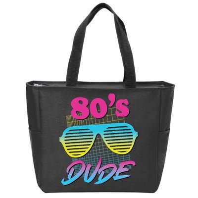 This Is My 80s Dude Costume Party Zip Tote Bag