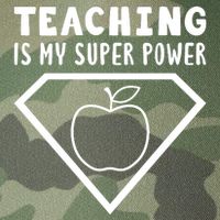Teaching Is My Superpower Legacy Tie Dye Trucker Hat
