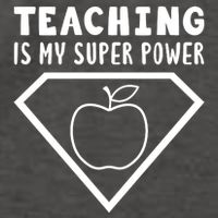 Teaching Is My Superpower Vector Backpack