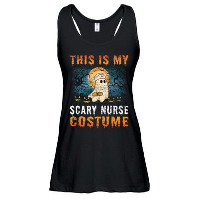 This Is My Scary Nurse Costume Fun Halloween Ladies Essential Flowy Tank