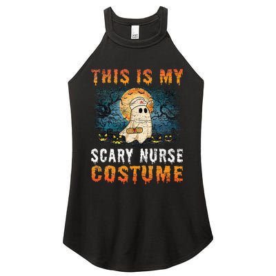 This Is My Scary Nurse Costume Fun Halloween Women's Perfect Tri Rocker Tank