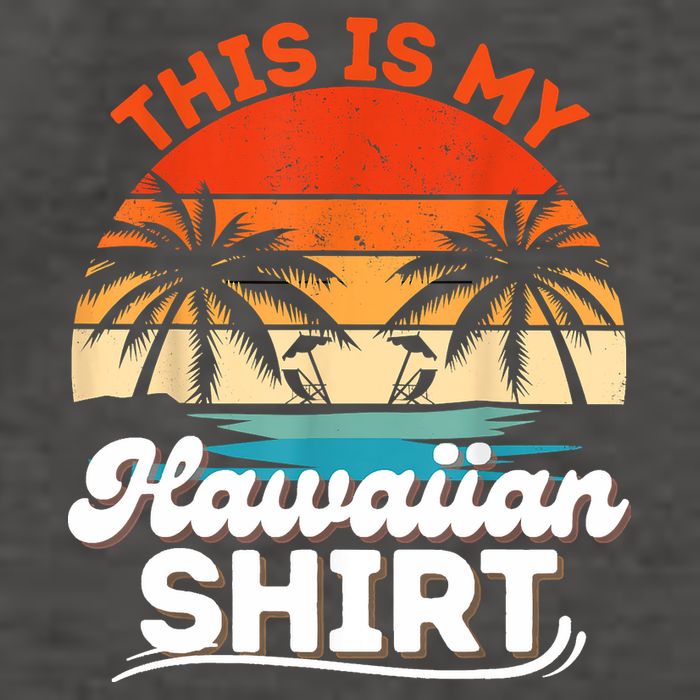 This Is My Hawaiian Retro Summer Vacation Party Hawaii Vector Backpack