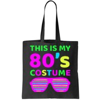 This Is My 80S Costume Outfit Eighties Retro Party Design Tote Bag