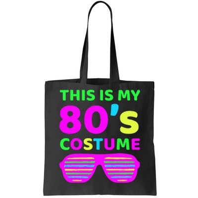 This Is My 80S Costume Outfit Eighties Retro Party Design Tote Bag