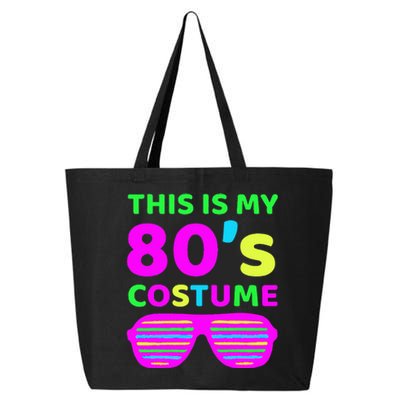 This Is My 80S Costume Outfit Eighties Retro Party Design 25L Jumbo Tote